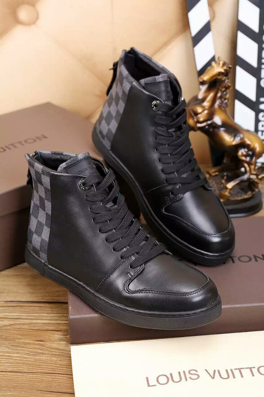 BL - LUV HIgh Top Black Sneaker