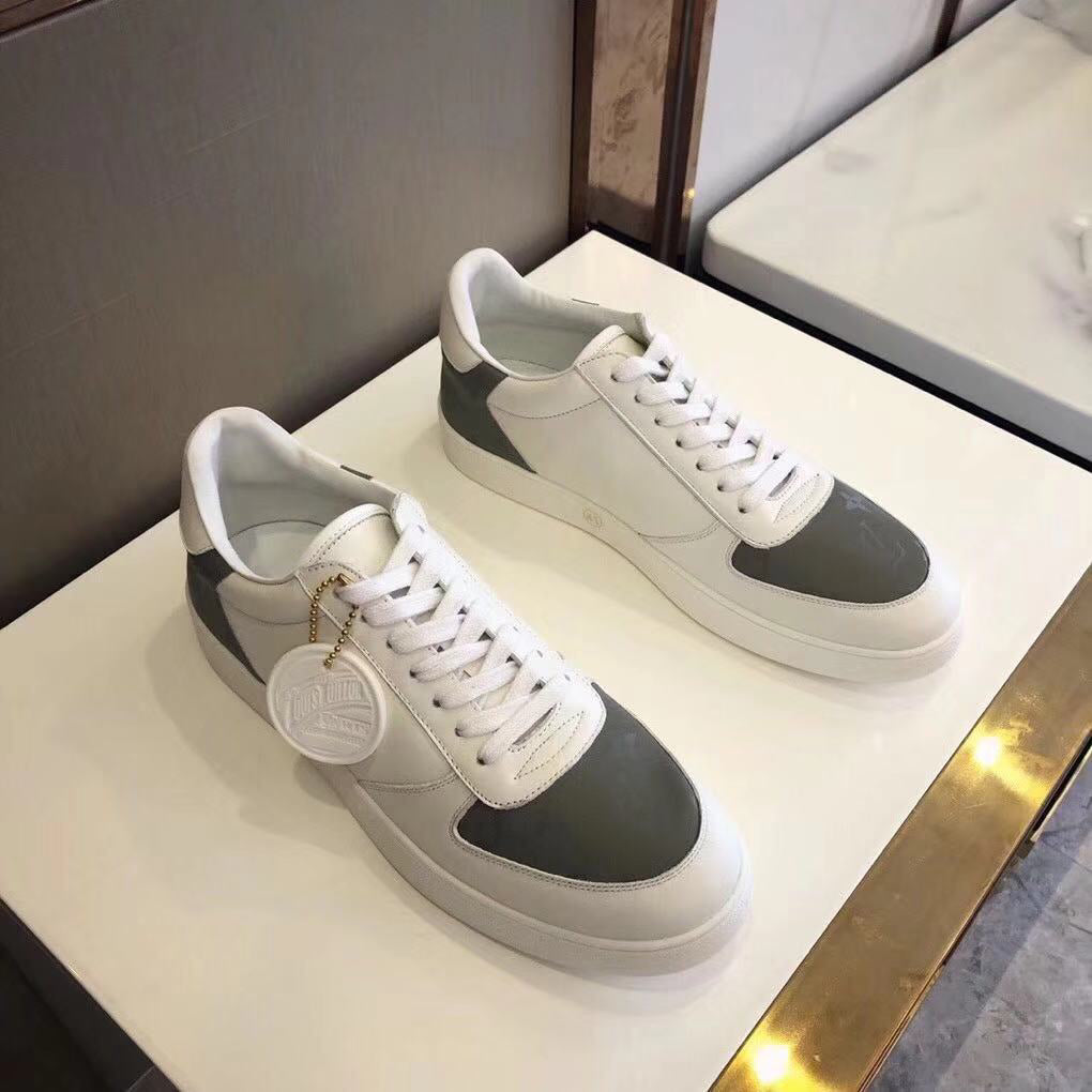BL - LUV Rivoli Low Gray White Sneaker