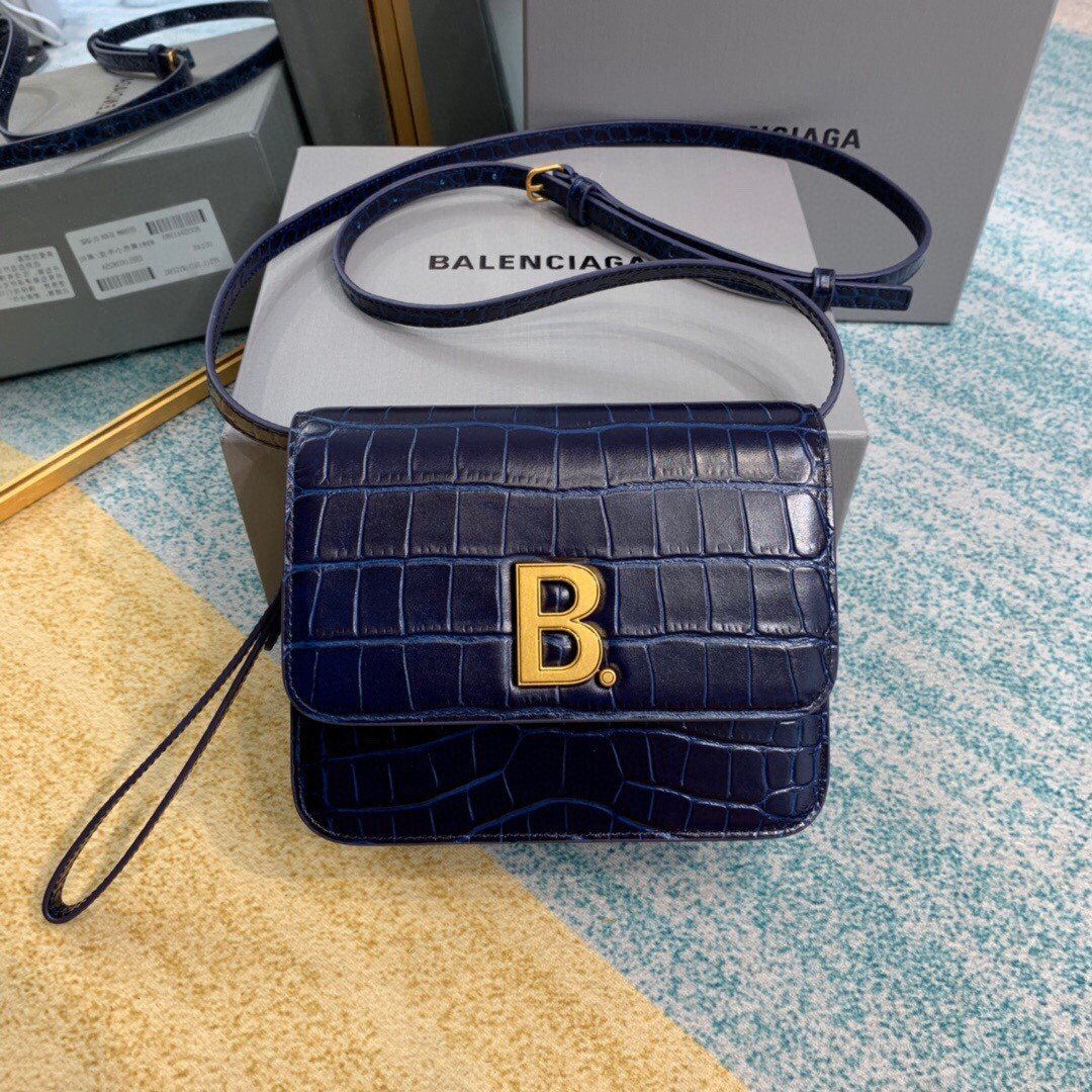 Balen Bolso Bandolera B In Dark Blue , For Women, Bags 7in/18cm
