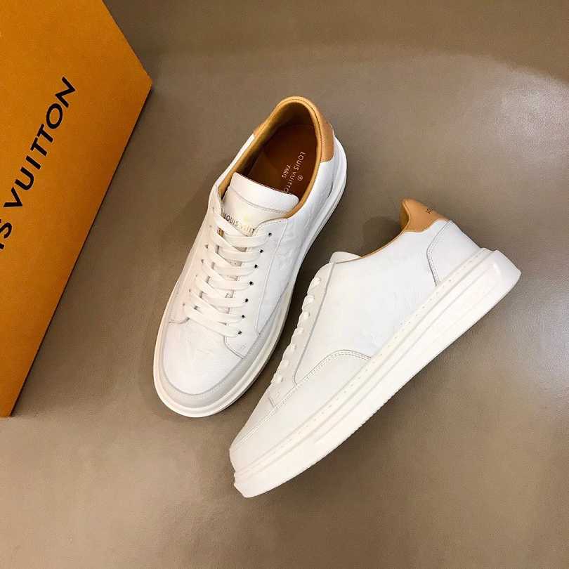 BL - LUV Beverly Hills White Yellow Sneaker