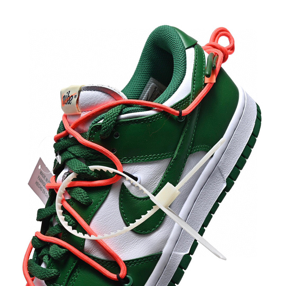 BL - OW x Dunk white and green