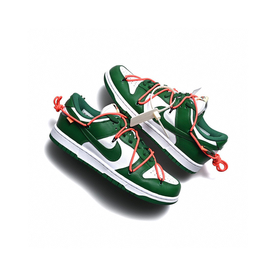 BL - OW x Dunk white and green
