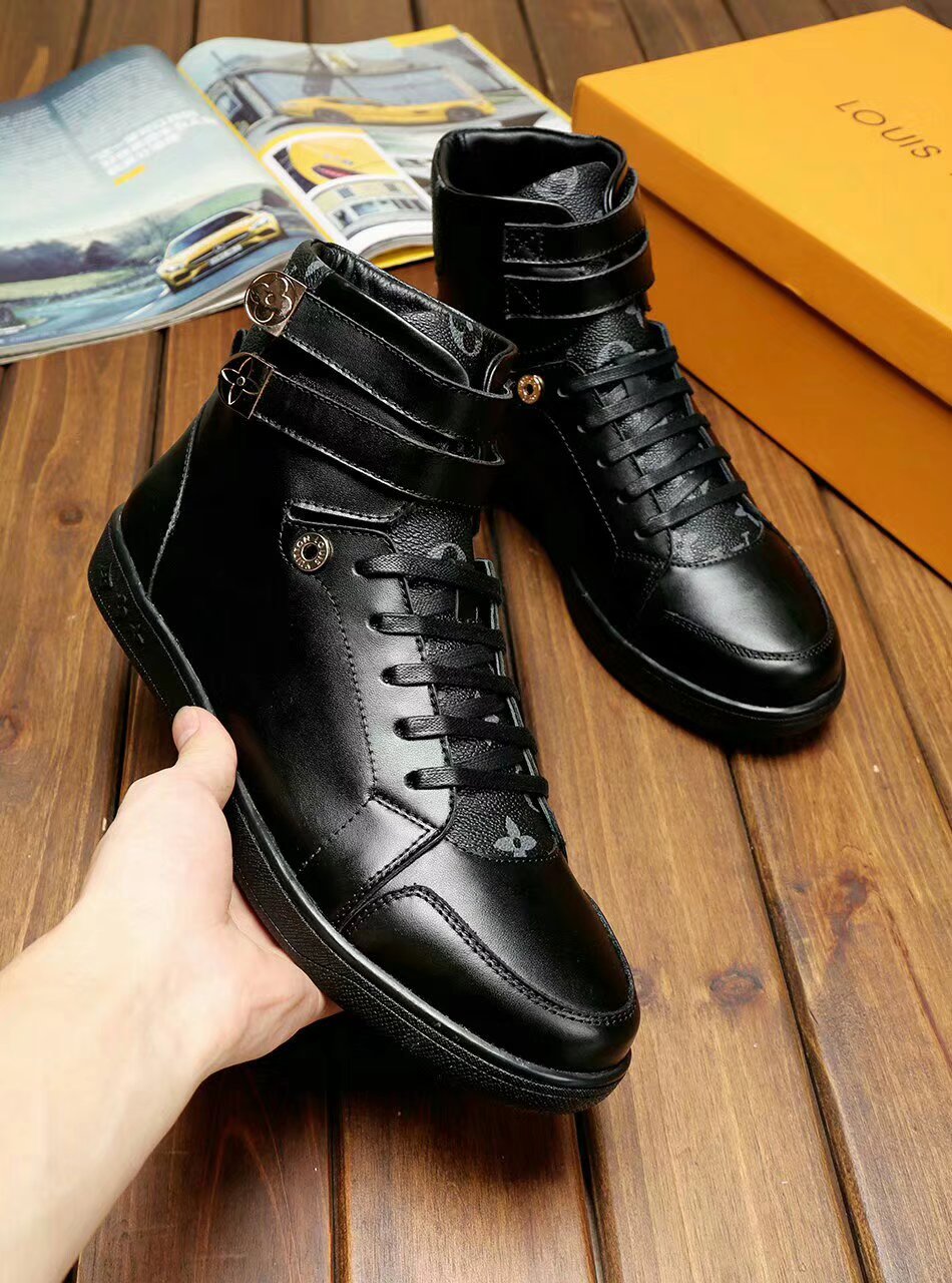 BL - LUV HIgh Top Black Sneaker