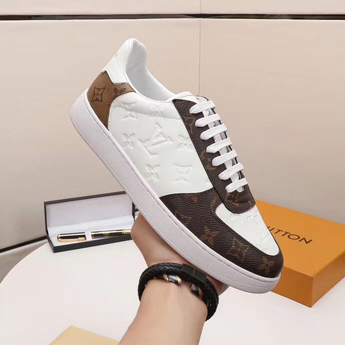 BL - LUV Casual Low White Brown Sneaker