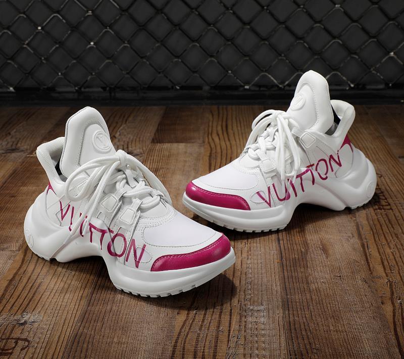 BL - LUV Archlight White Pink Sneaker