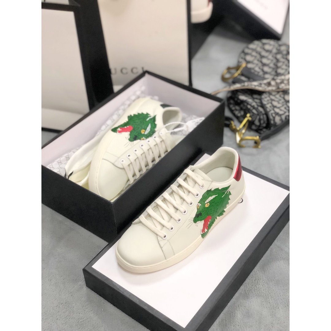 BL-GCI Ace Mystic dragon White Sneaker 101