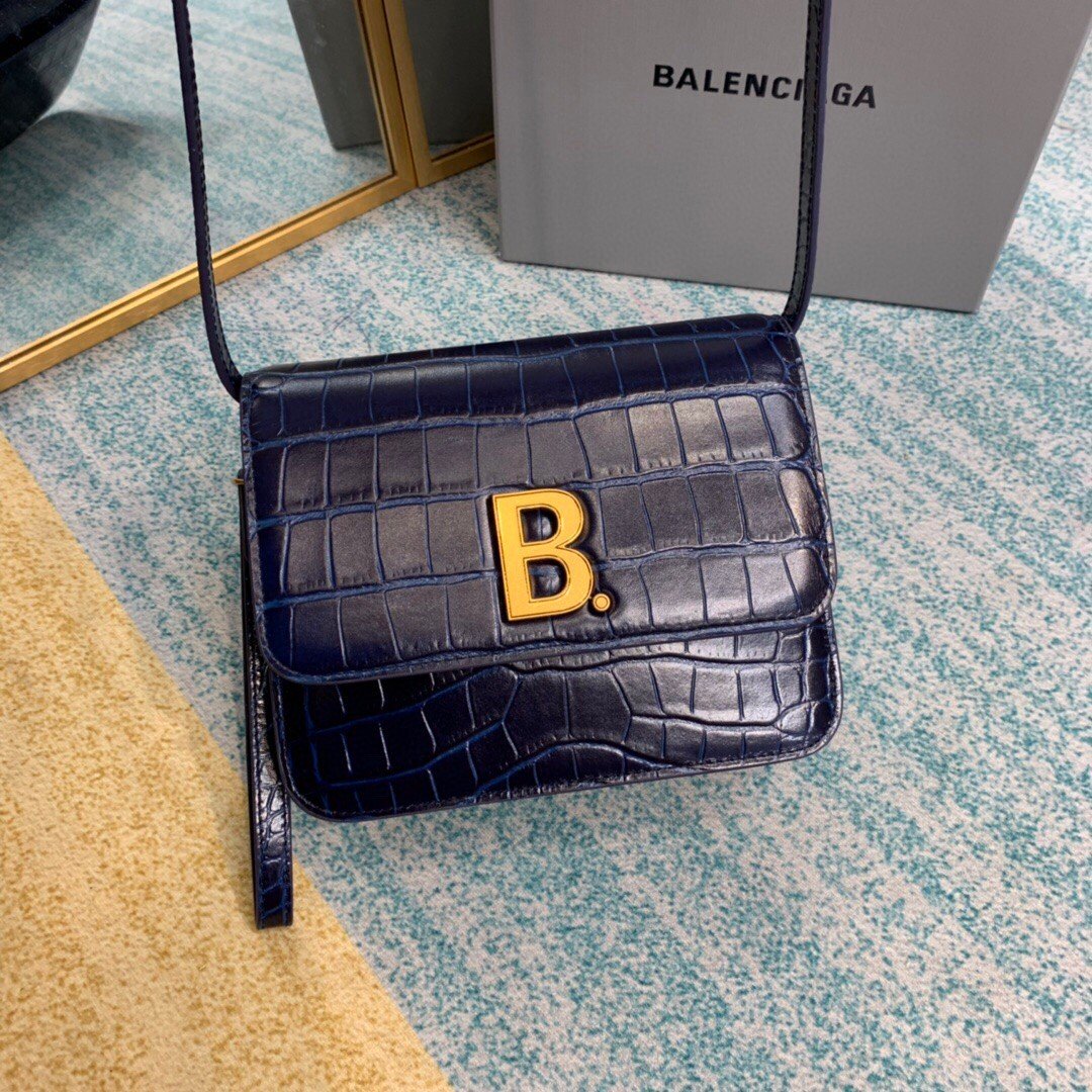 Balen Bolso Bandolera B In Dark Blue , For Women, Bags 7in/18cm