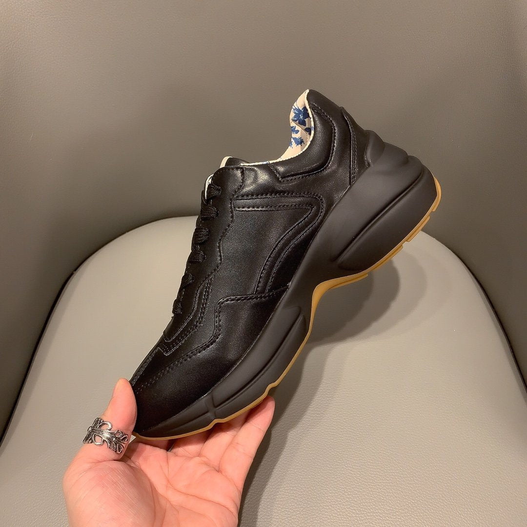 BL-GCI RHYTON VINTAGE TRAINER NY BLACK SNEAKER 139