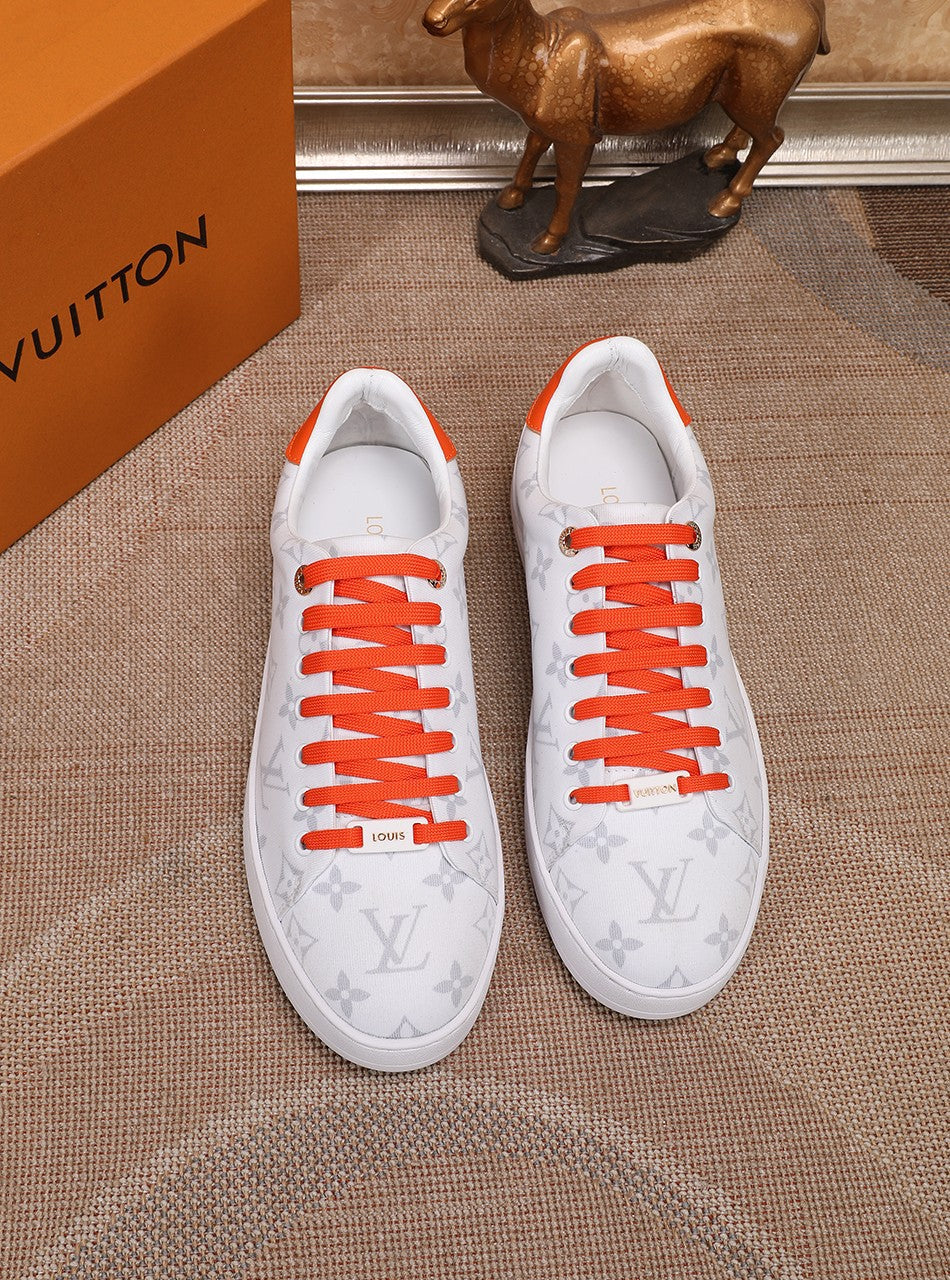 BL - LUV Time Out Orange And White Sneaker