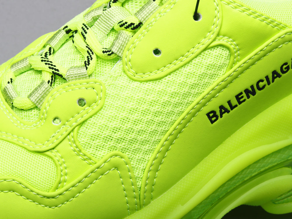 BL - Bla Air Cushion Fluorescent Green Sneaker