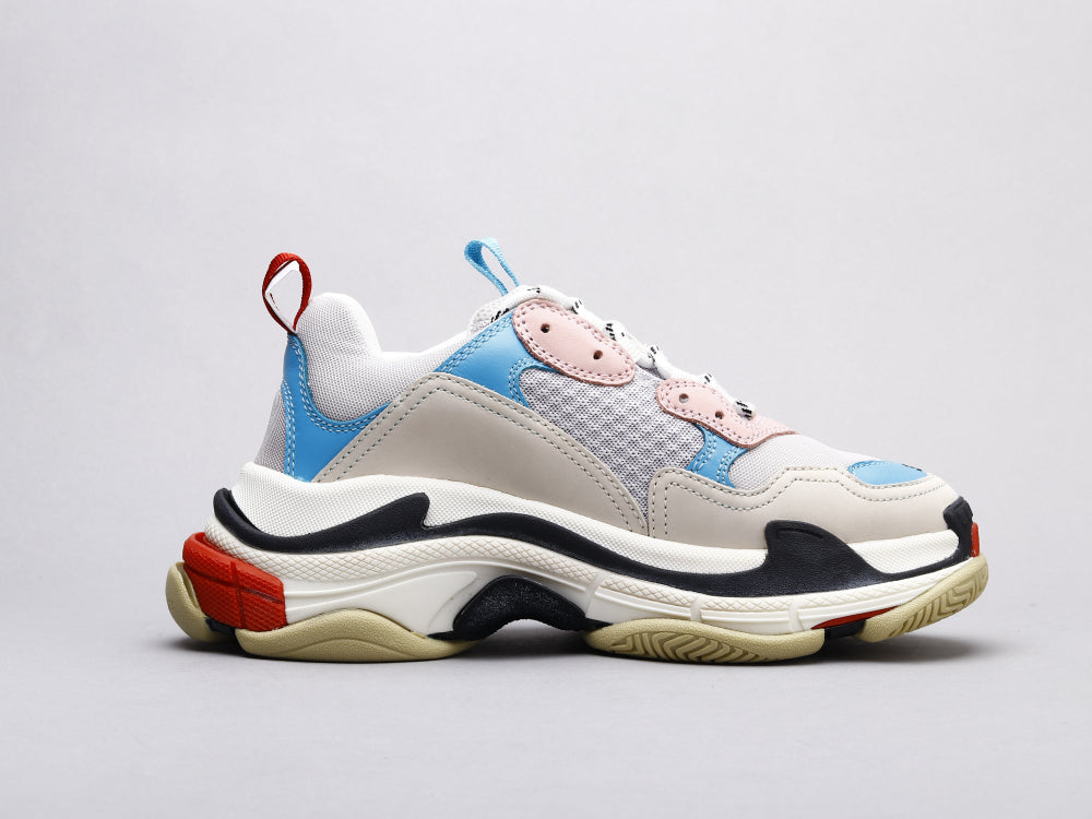 BL - Bla Triple S Gray Blue Sneaker