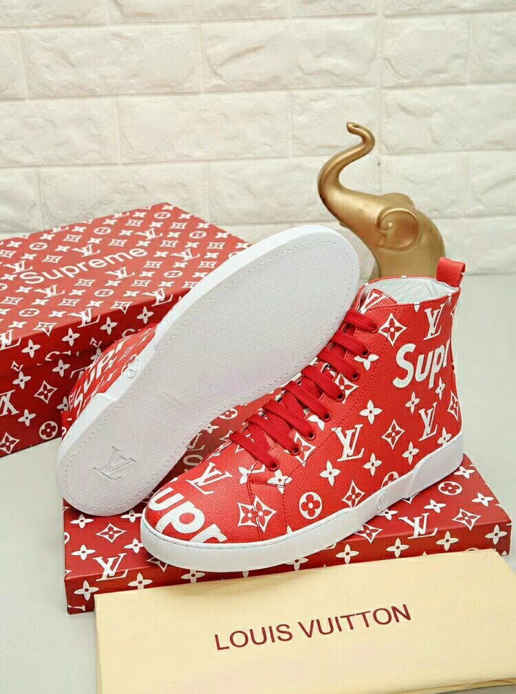 BL - LUV Stellar Trainer Boot Red S Sneaker
