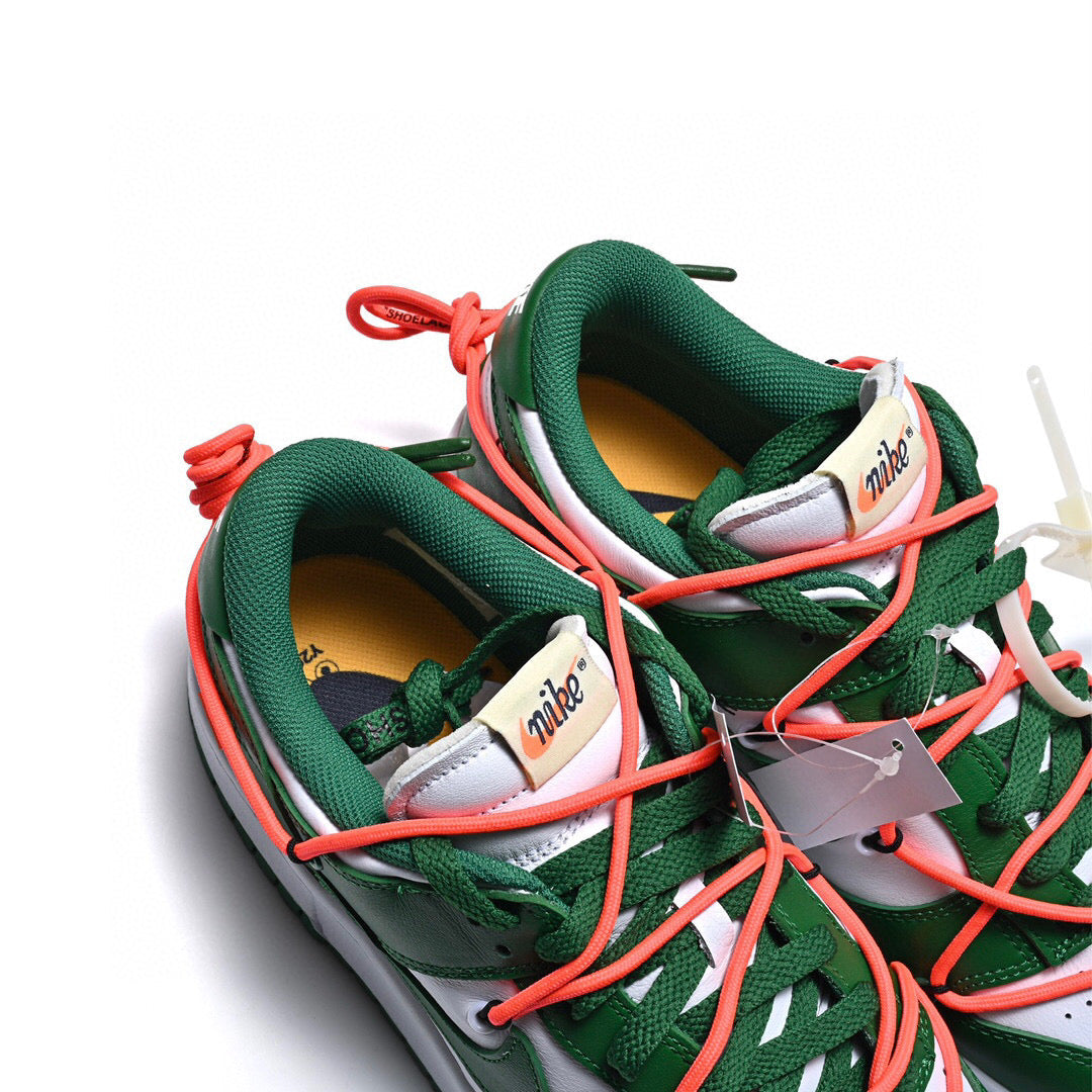 BL - OW x Dunk white and green