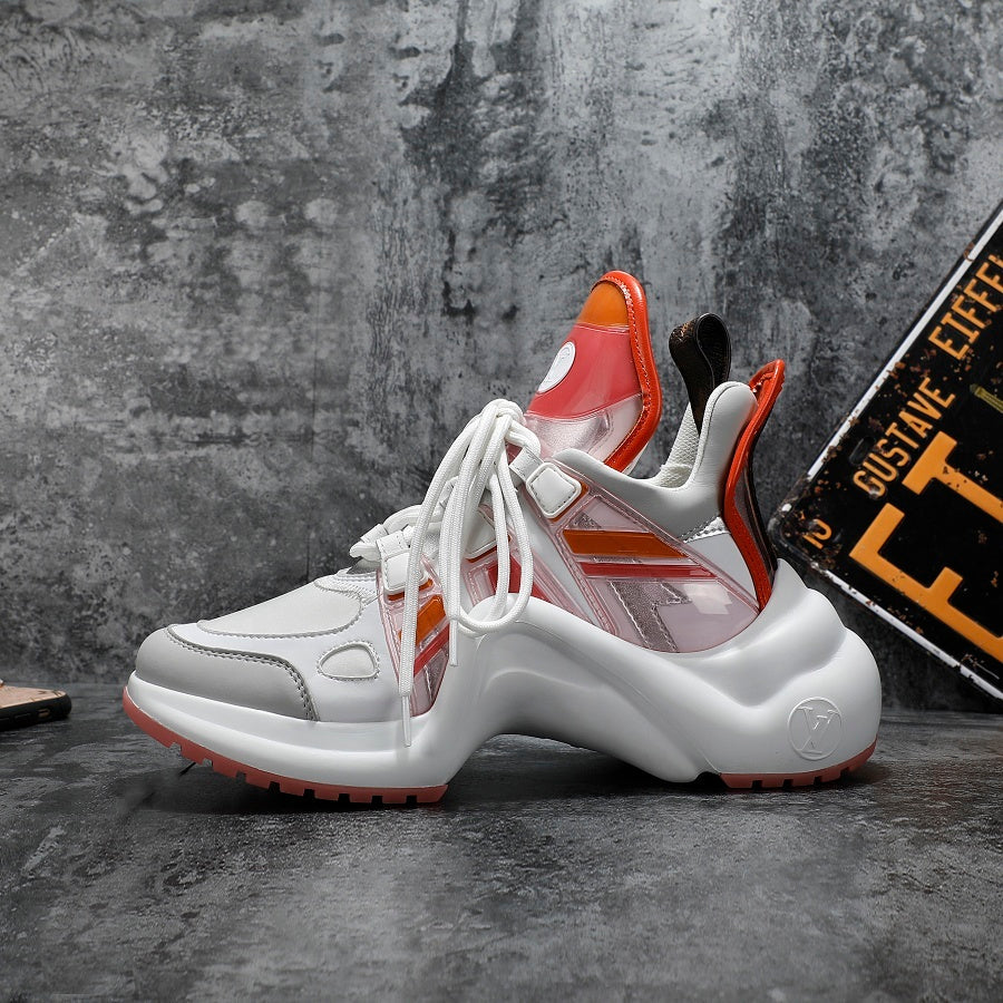 BL - LUV Archlight White Orange Sneaker