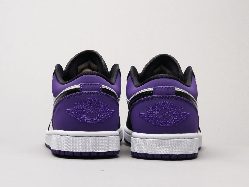 BL - AJ1 black and purple toes