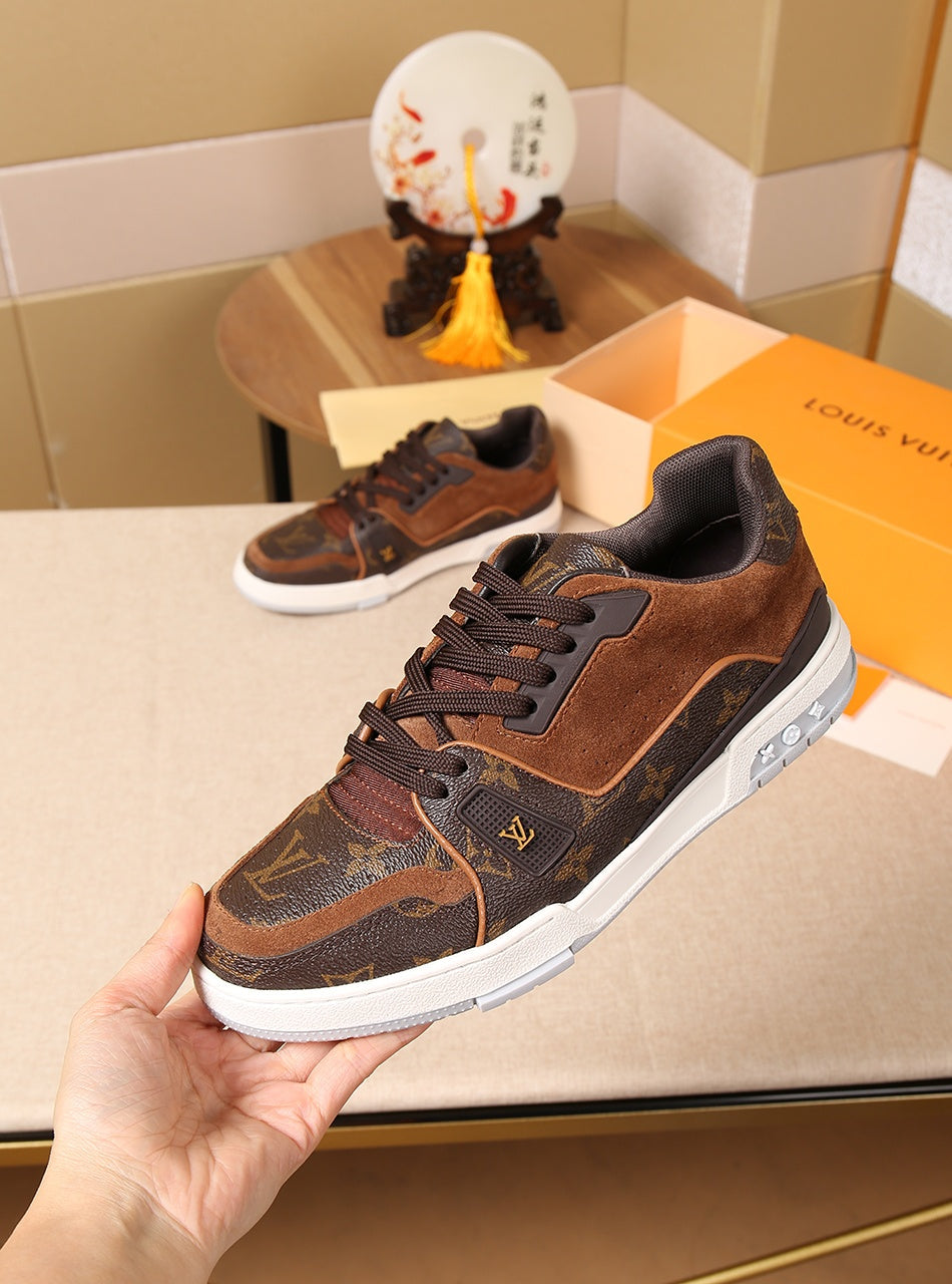 BL - LUV Traners Vert Brown Sneaker