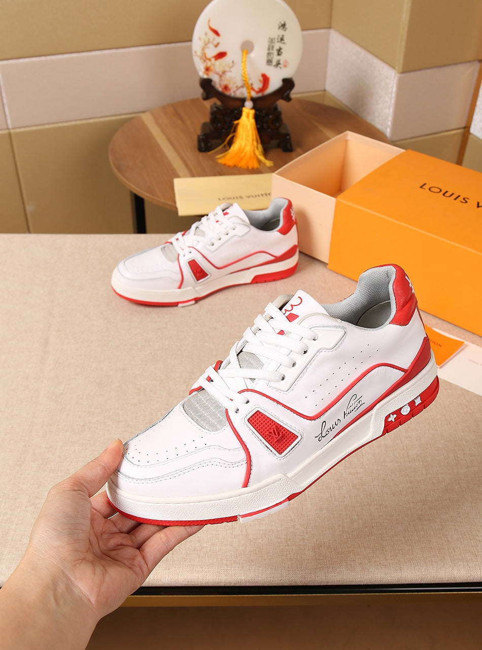 BL - LUV SurfaBL In BLnogram Red White Sneaker