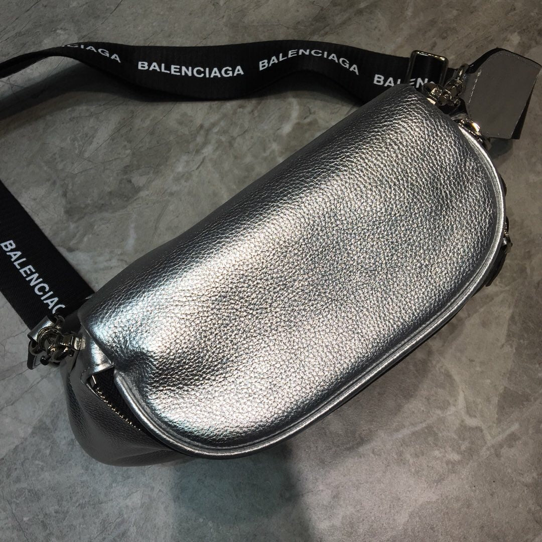 Balen Sling Bag In Sliver, For Women, Bags 9.1in/23cm