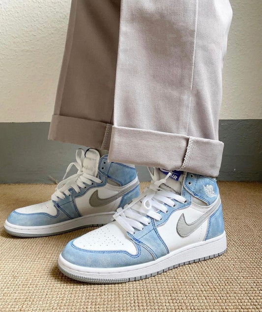 BL - AJ1 High Mint Candy Wash Blue