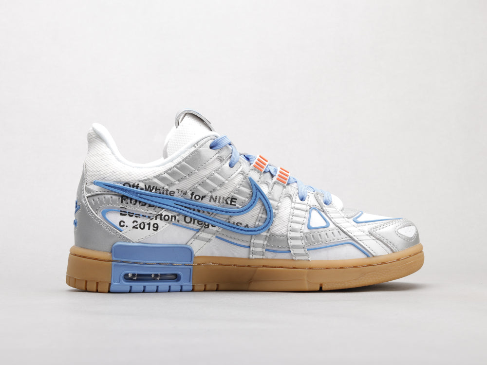 BL - OW x Rubber Dunk North Carolina Blue