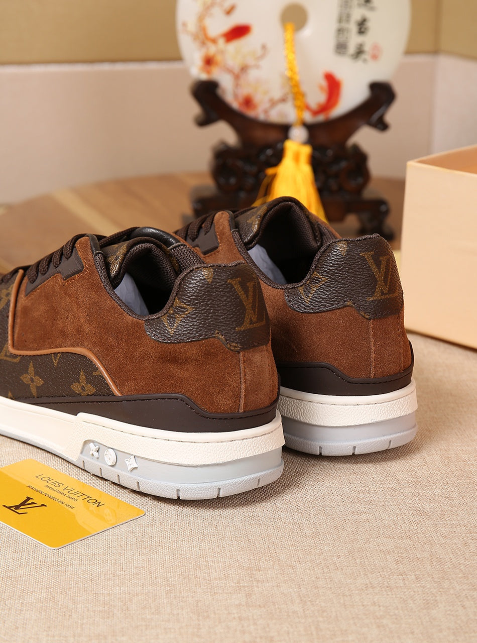 BL - LUV Traners Vert Brown Sneaker