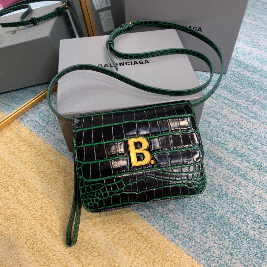 Balen Bolso Bandolera B In Dark Green, For Women, Bags 7in/18cm
