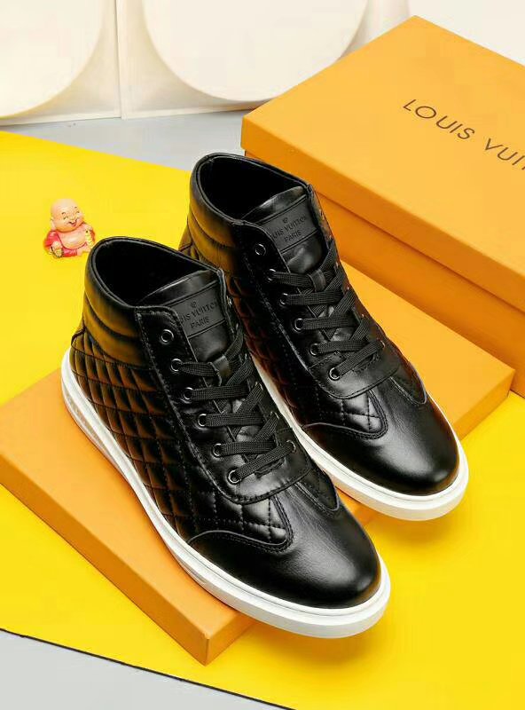 BL - LUV HIgh Top Metal Black Sneaker