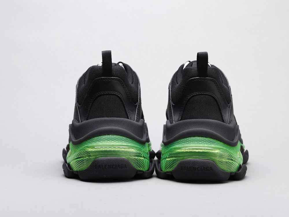 BL - Bla Triple S Black Green Sneaker