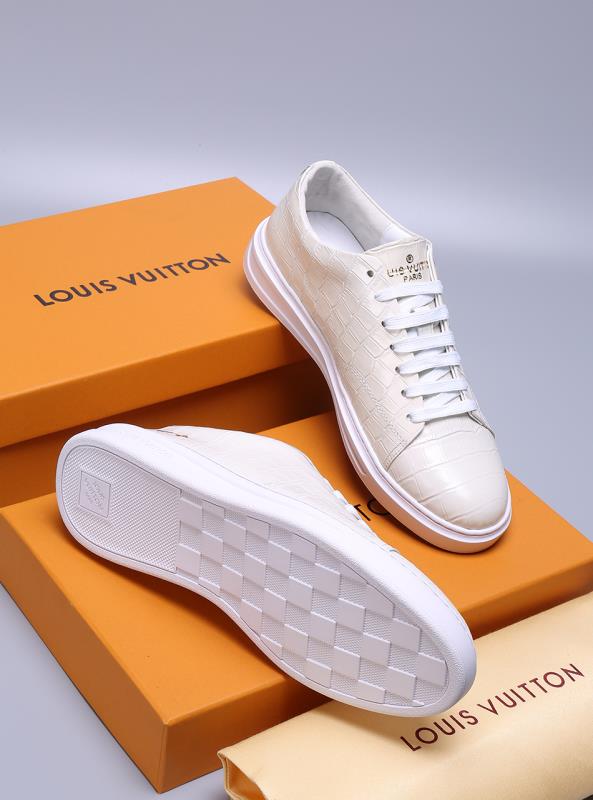 BL - LUV Alligator White Sneaker
