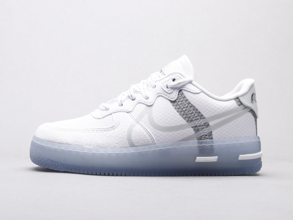 BL - AF1 React Ice Blue Low Top