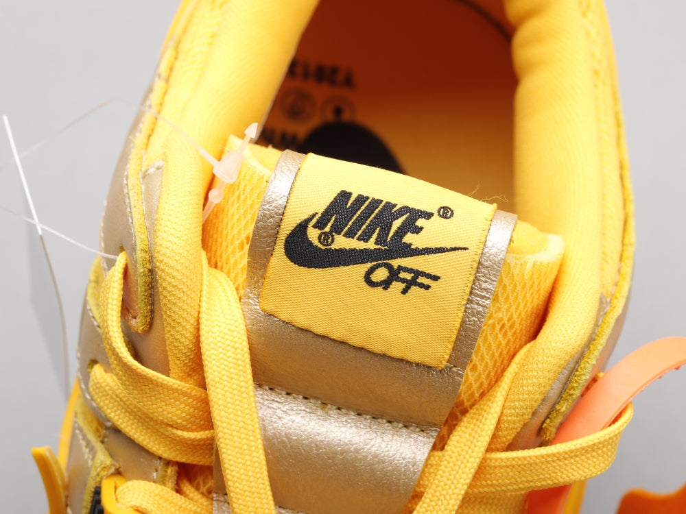 BL - OW x Rubber Dunk Black Gold
