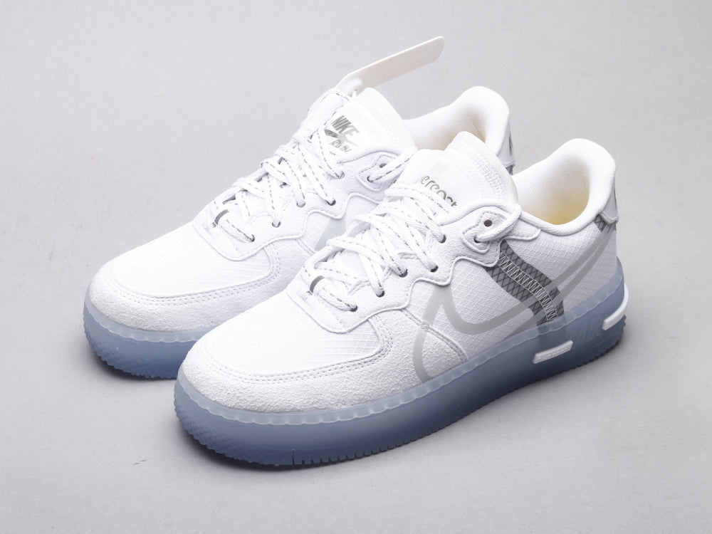 BL - AF1 React Ice Blue Low Top