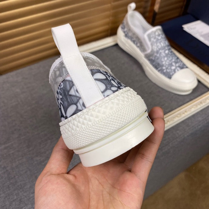 BL - DIR B23 Slip Blue And White LOW-TOP SNEAKER