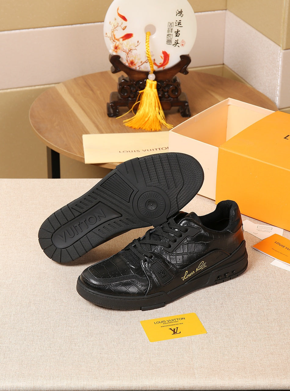 BL - LUV Traners Vert Black Sneaker