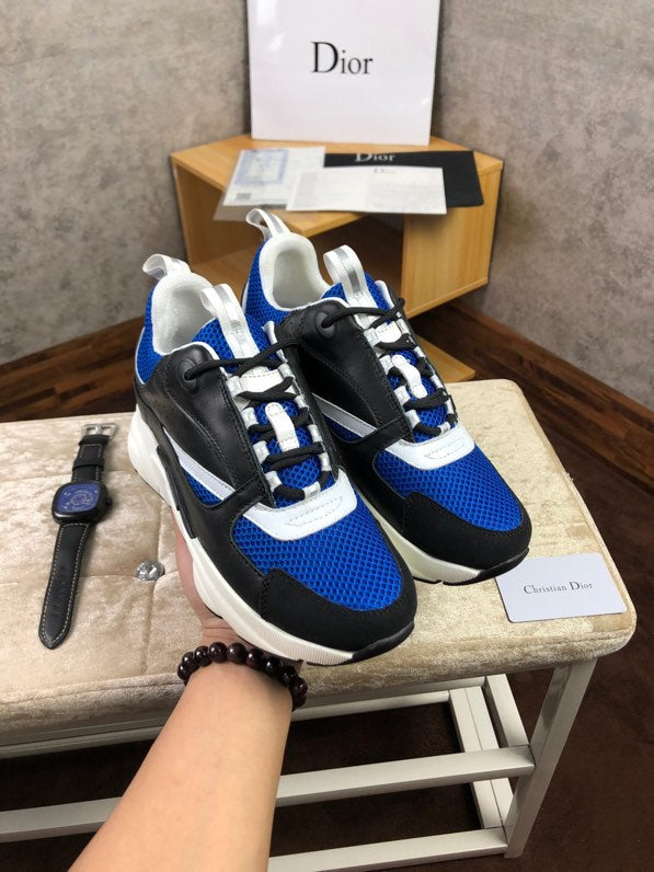 BL - DIR B22 Black Blue Sneaker
