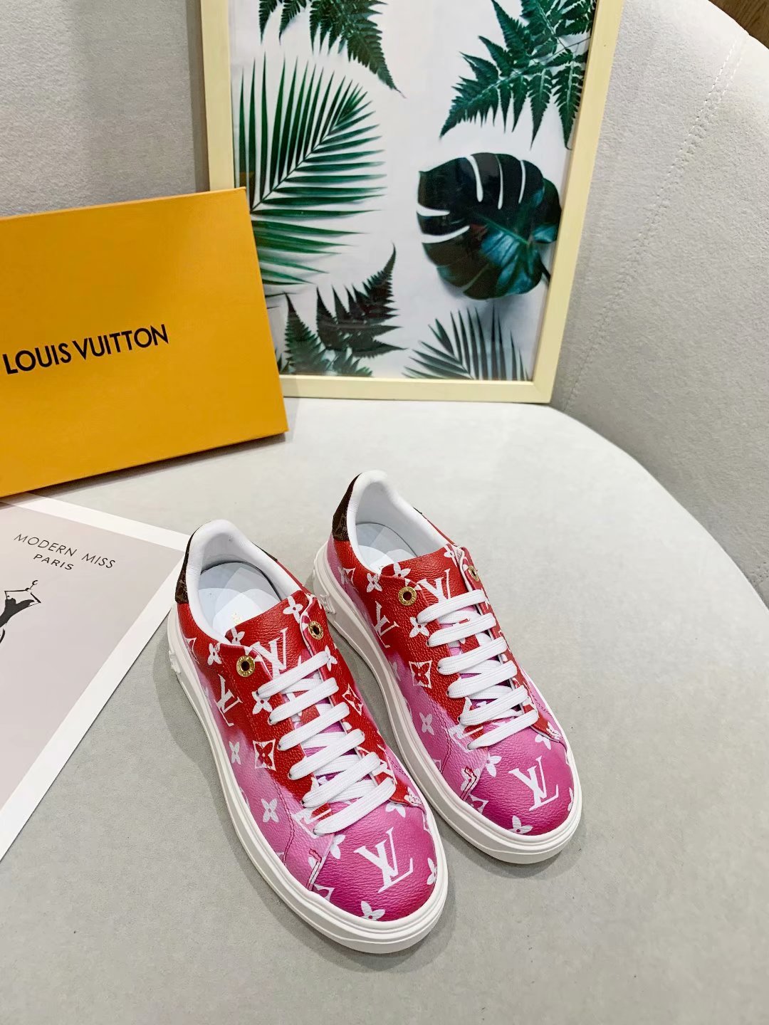 BL - LUV Casual Low Pink Sneaker