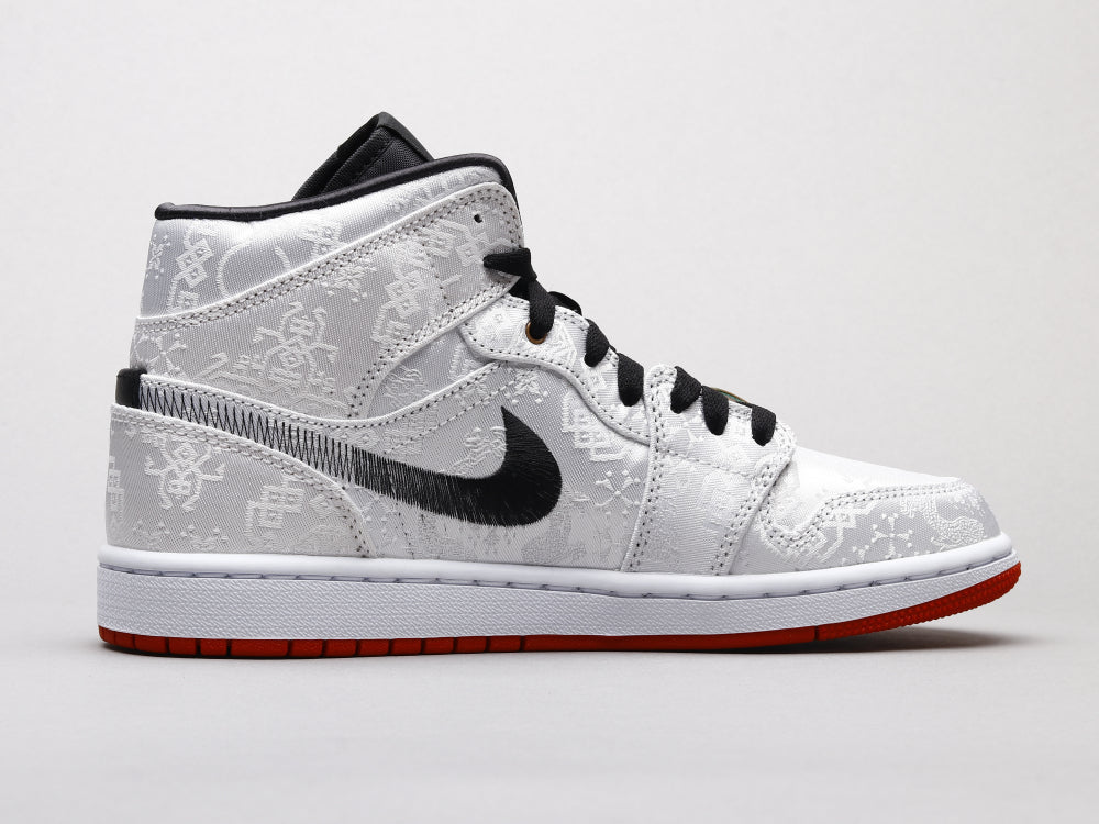 BL - AJ1 Edison Chen White Silk