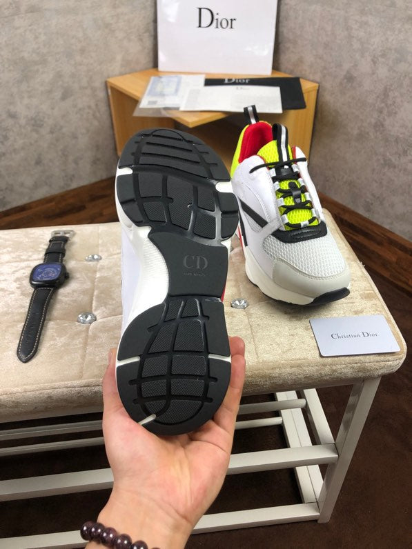 BL - DIR B22 White And Yellow Sneaker