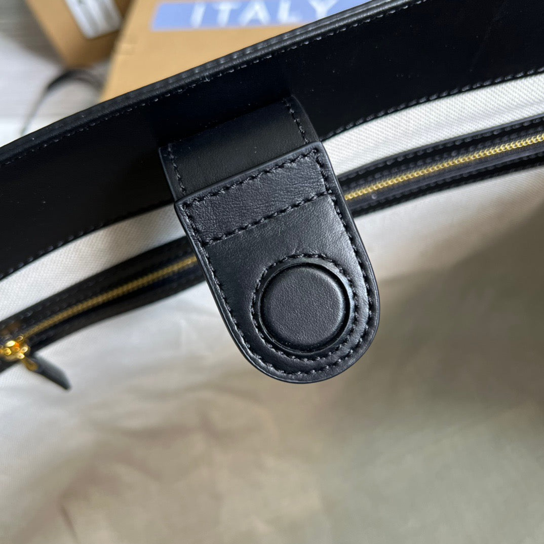 gg Medium Tote Black For Women, Women’s Bags 15in/38cm gg 631685 UM8IG 1000
