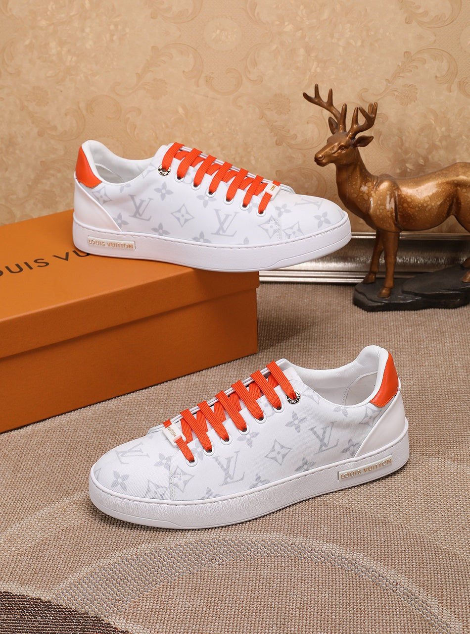 BL - LUV Time Out Orange And White Sneaker