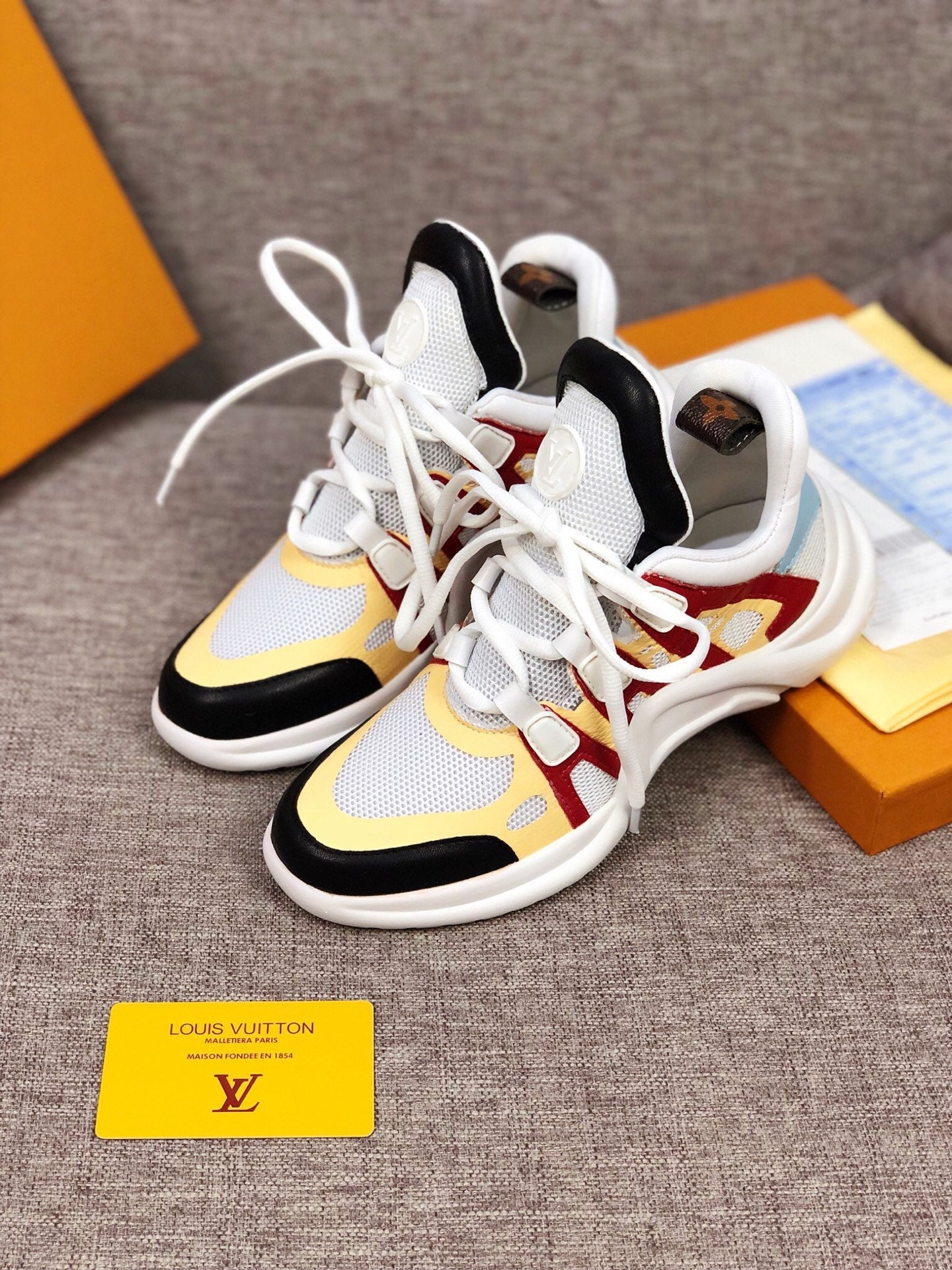 BL - LUV Archlight Red Yellow Sneaker