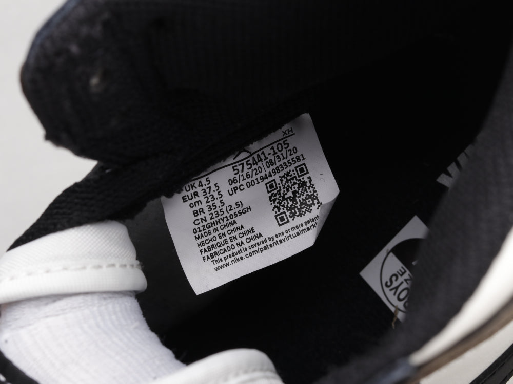 BL - AJ1 Small barb black BLcha women's shoes