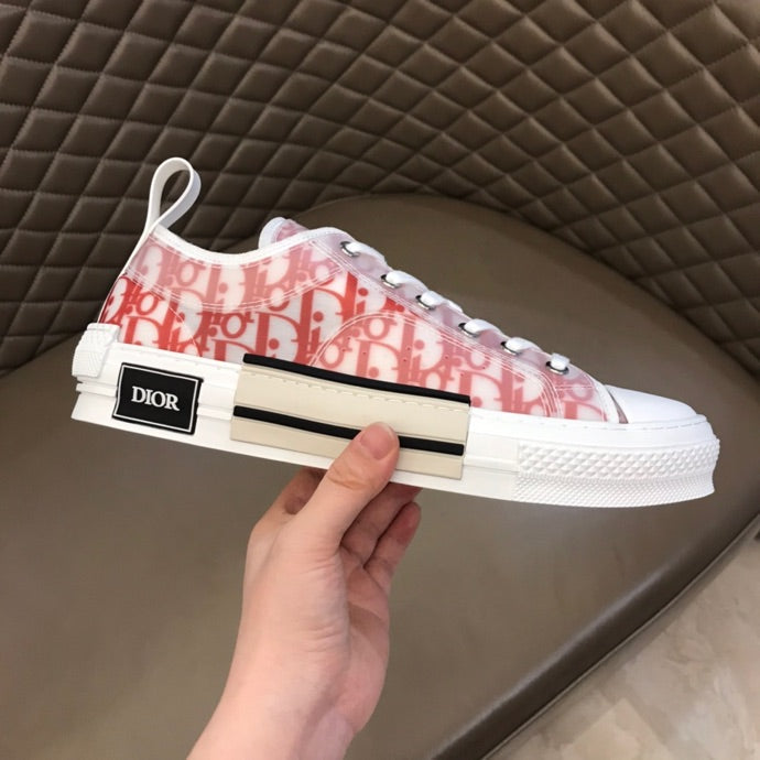 BL - DIR B23 Red Oblique LOW-TOP SNEAKER