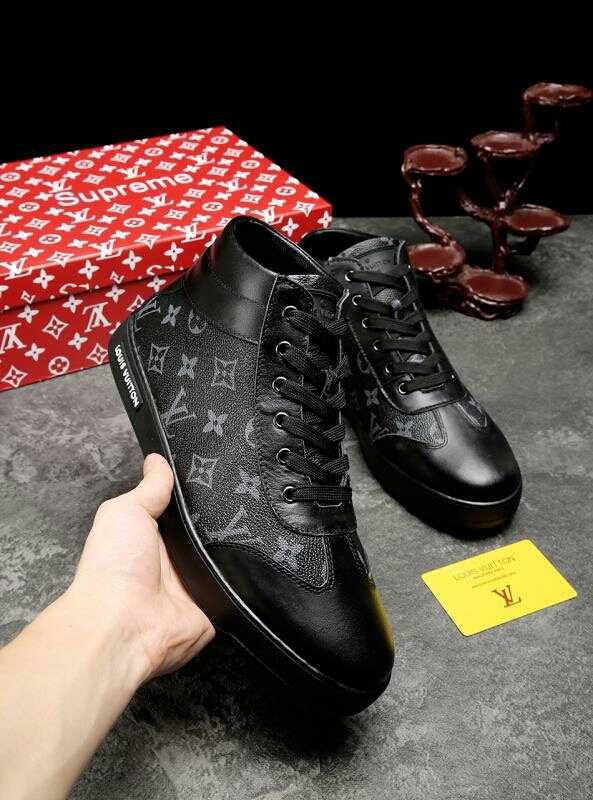 BL - LUV HIgh Top Black Sneaker