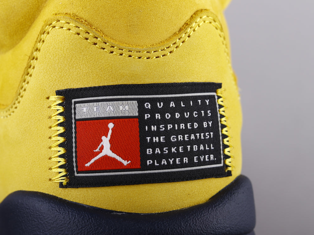 BL - AJ5 Michigan black and yellow