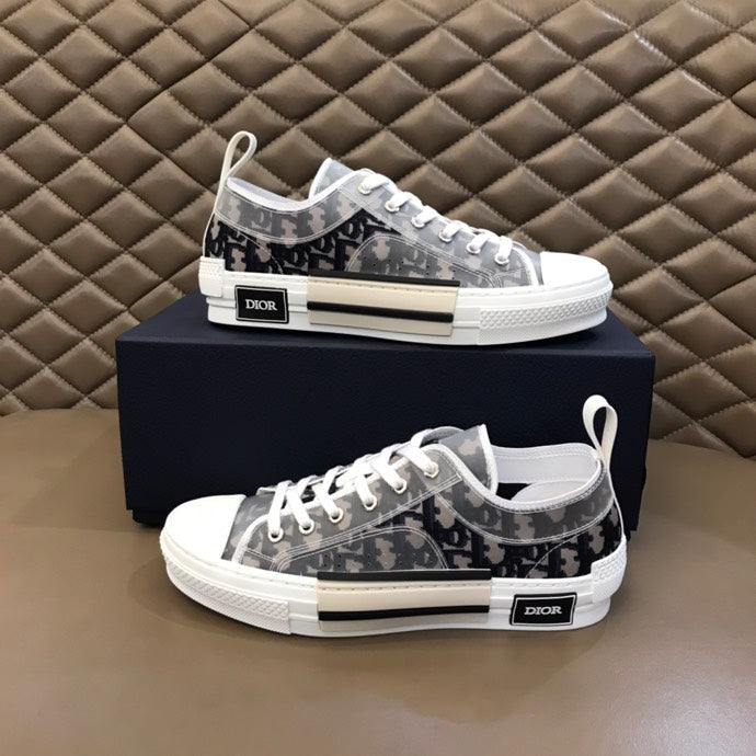 BL - DIR B23 Black and White LOW-TOP SNEAKER