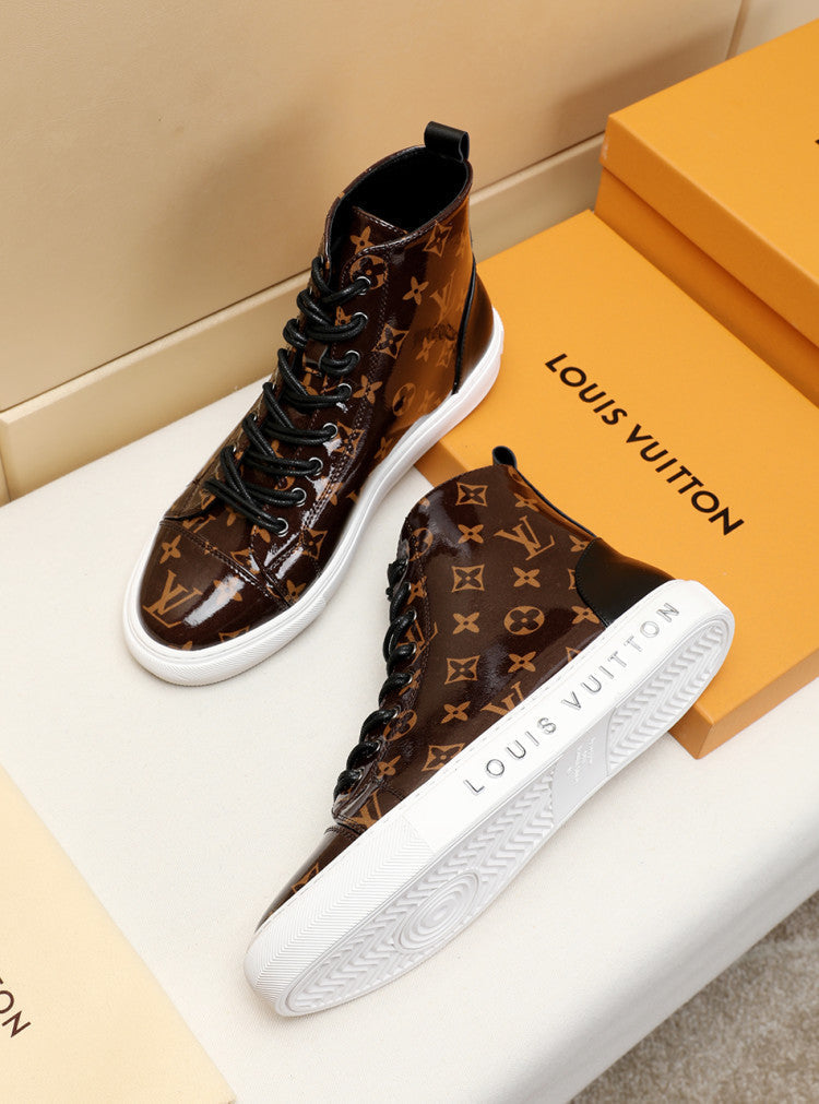 BL - LUV Stellar Trainer Boot Brown Sneaker