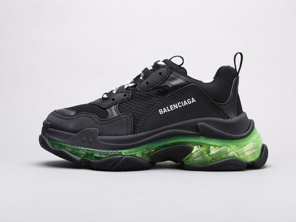 BL - Bla Triple S Black Green Sneaker