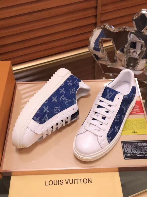 BL - LUV Time Out Brown Blue White Sneaker
