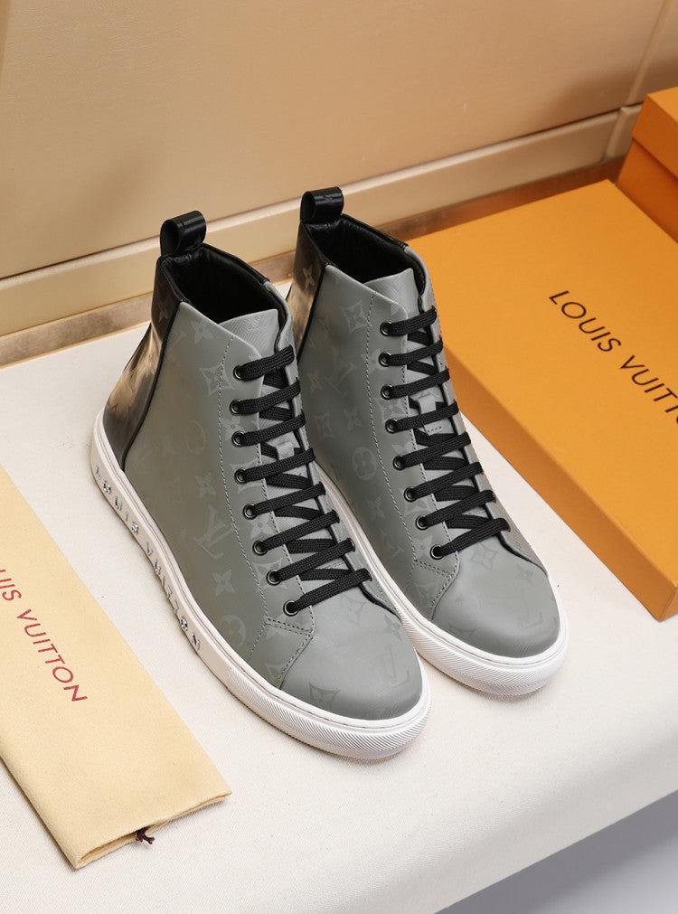BL - LUV Stellar Trainer Boot Gray Black Sneaker